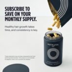 Nutrafol Men's Hair Growth Supplements, Clinically Tested for Visibly Thicker Hair and Scalp Coverage, Dermatologist Recommended - Glass - Image 3