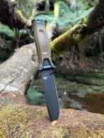 Gerber StrongArm Fixed Blade Knife Plain Edge - Coyote Brown - Image 2