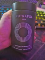 Nutrafol Men's Hair Growth Supplements, Clinically Tested for Visibly Thicker Hair and Scalp Coverage, Dermatologist Recommended - Glass - Image 8